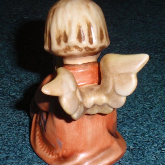 "Song Of Praise" Goebel Hummel Figurine #454 Angel With Harp TMK6 - CUTE GIFT! - Picture 7 of 10